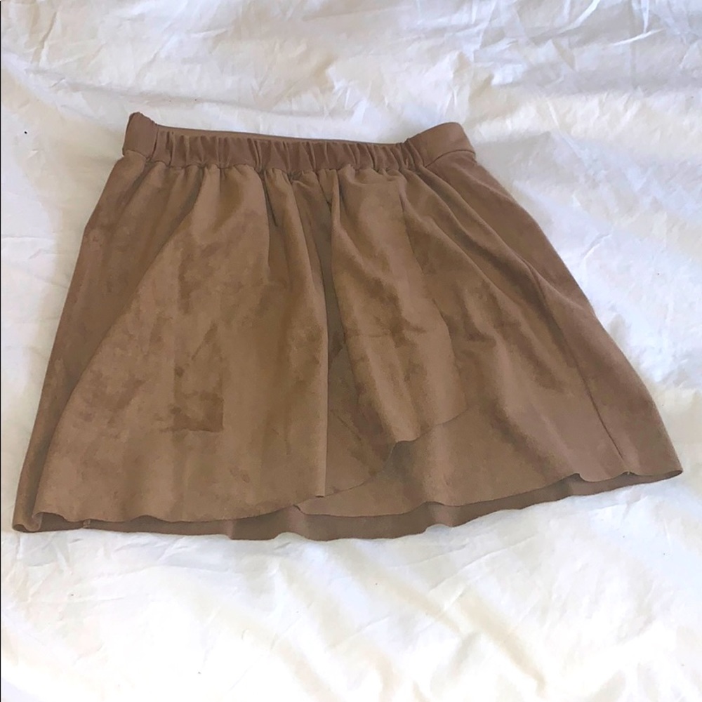 Wilfred free suede mini skirt